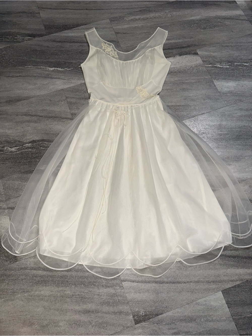 Vintage Shadowline lingerie slip 32